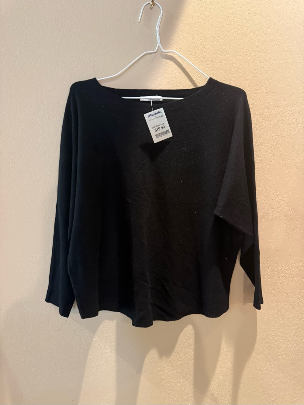 Milano Women's Black Long-Sleeve Knit Top